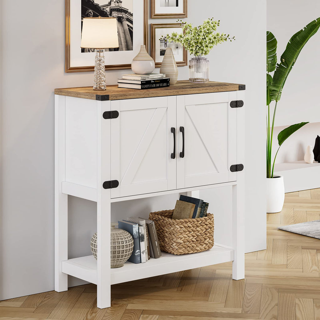 White Console Table C56236