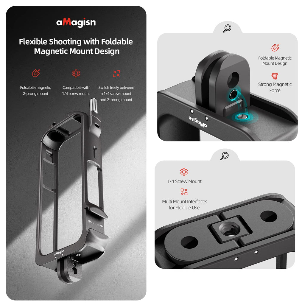 Aluminium Protective Cage with Lens Guards and Screen Protector B80986