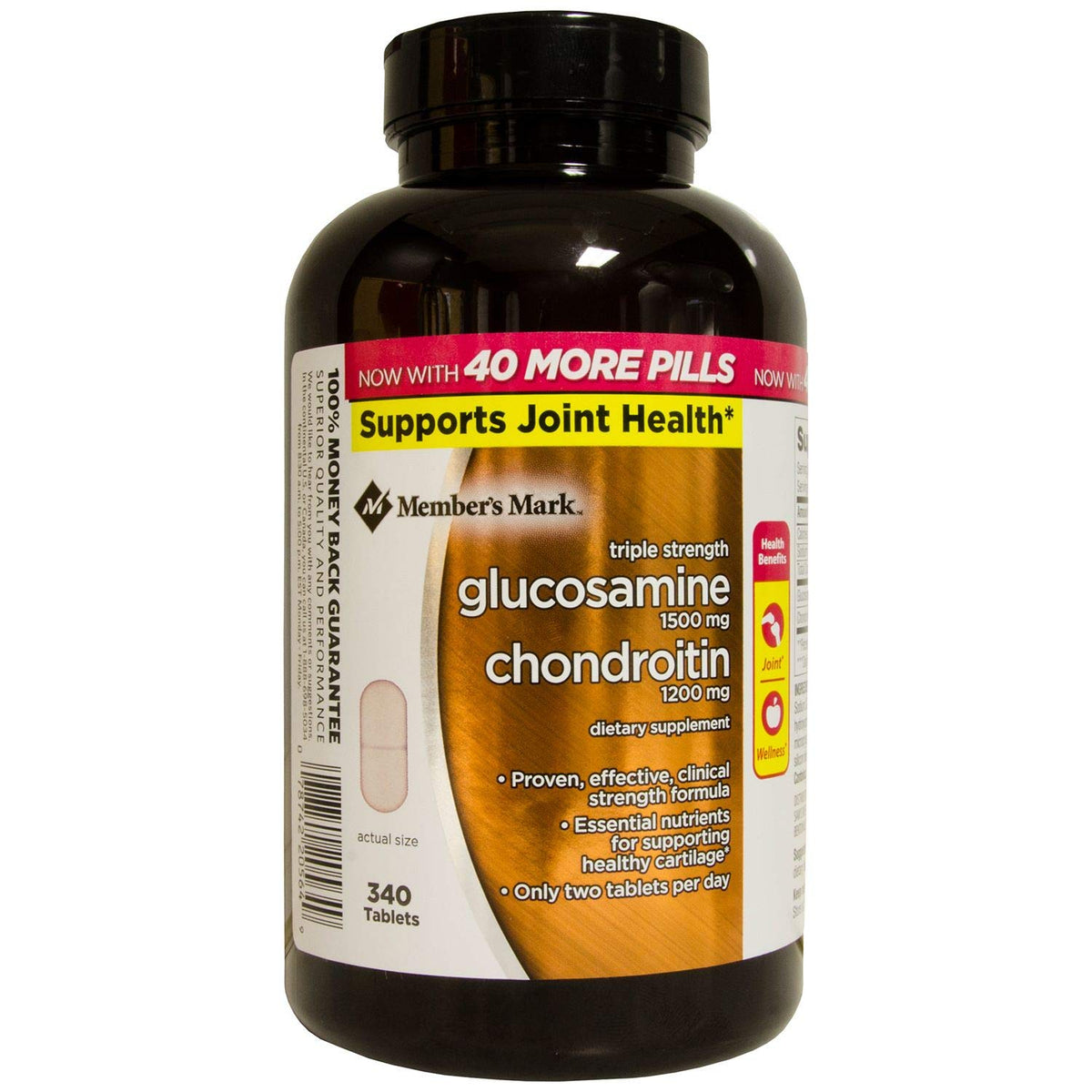 Triple Strength Glucosamine Chondroitin 340 Count B534