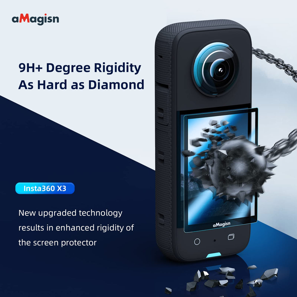Aluminium Protective Cage with Lens Guards and Screen Protector B80986