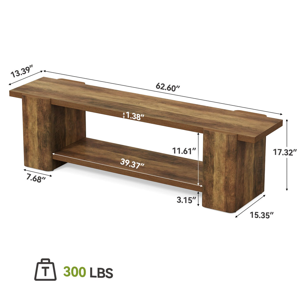 Brown Storage Bench K740