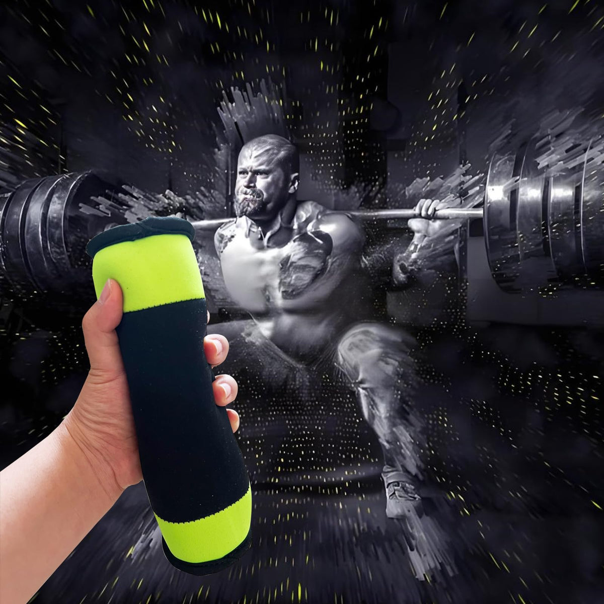 Soft Hand Weights with Hand Straps J2818