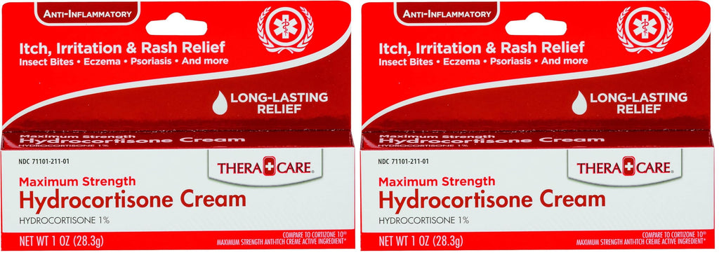 Hydrocortisone Cream 1 oz Pack of 2 N3791