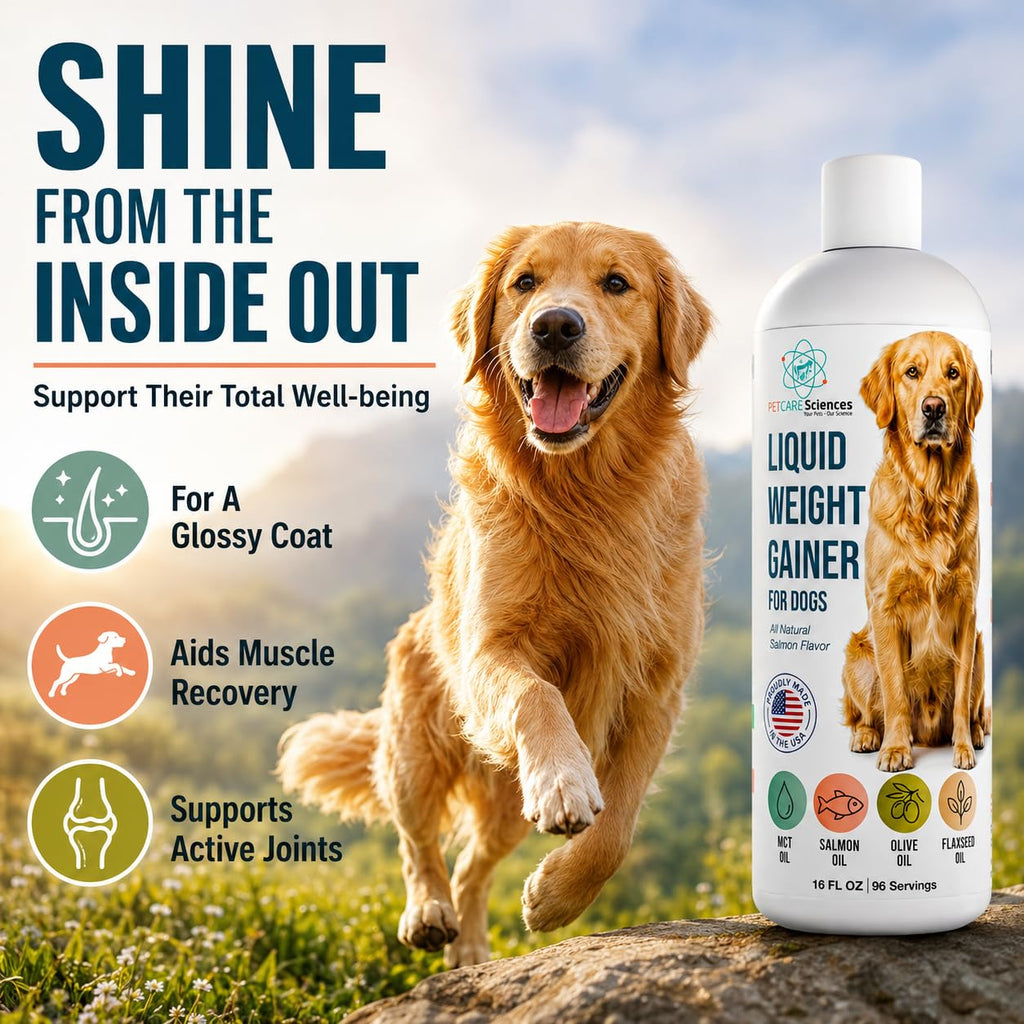 High Calorie Liquid Dog Food Topper with Salmon Oil 16 fl oz K148