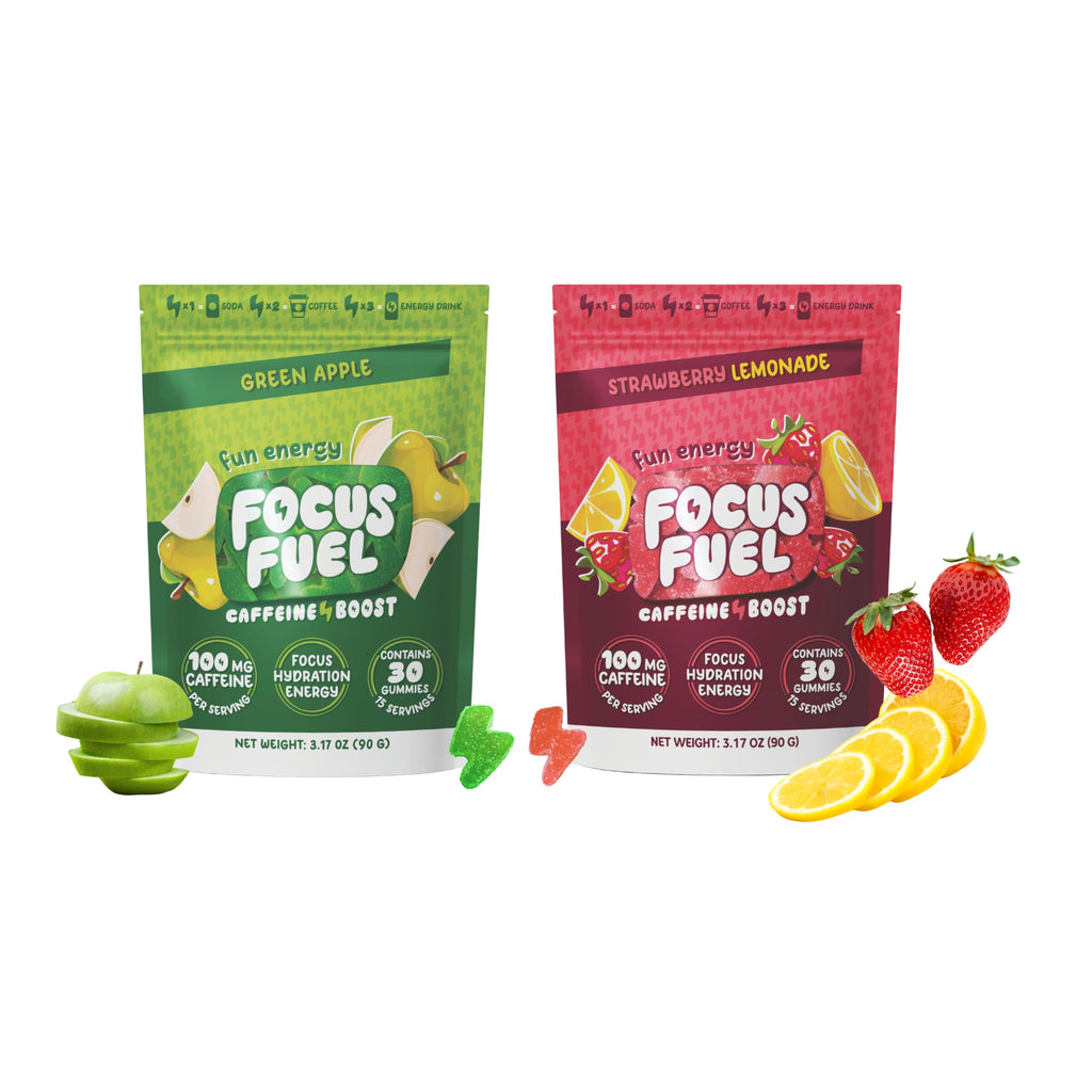 Energy Chews Variety Pack Strawberry Lemonade Green Apple 2-Pack W102