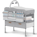 Portable Baby Changing Table with Storage Drawers I85124