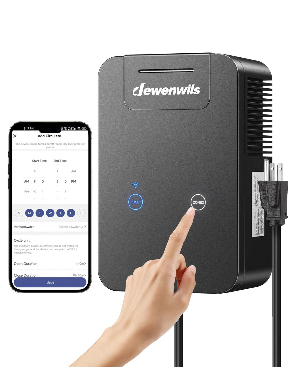 300W WiFi Low Voltage Landscape Transformer N7700
