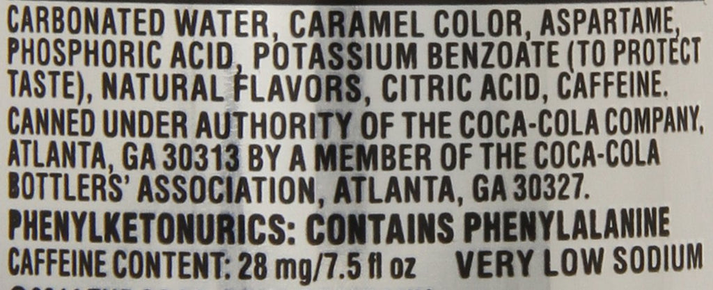 Diet Coke Mini-Cans, 7.5 fl oz (Pack of 24) C74424