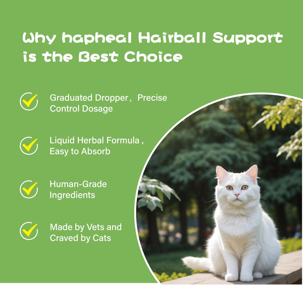 Cat Hairball Support Drops Y9239