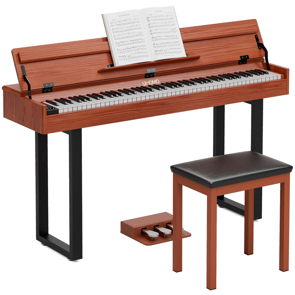 88 Key Weighted Digital Piano with Triple Pedals O973