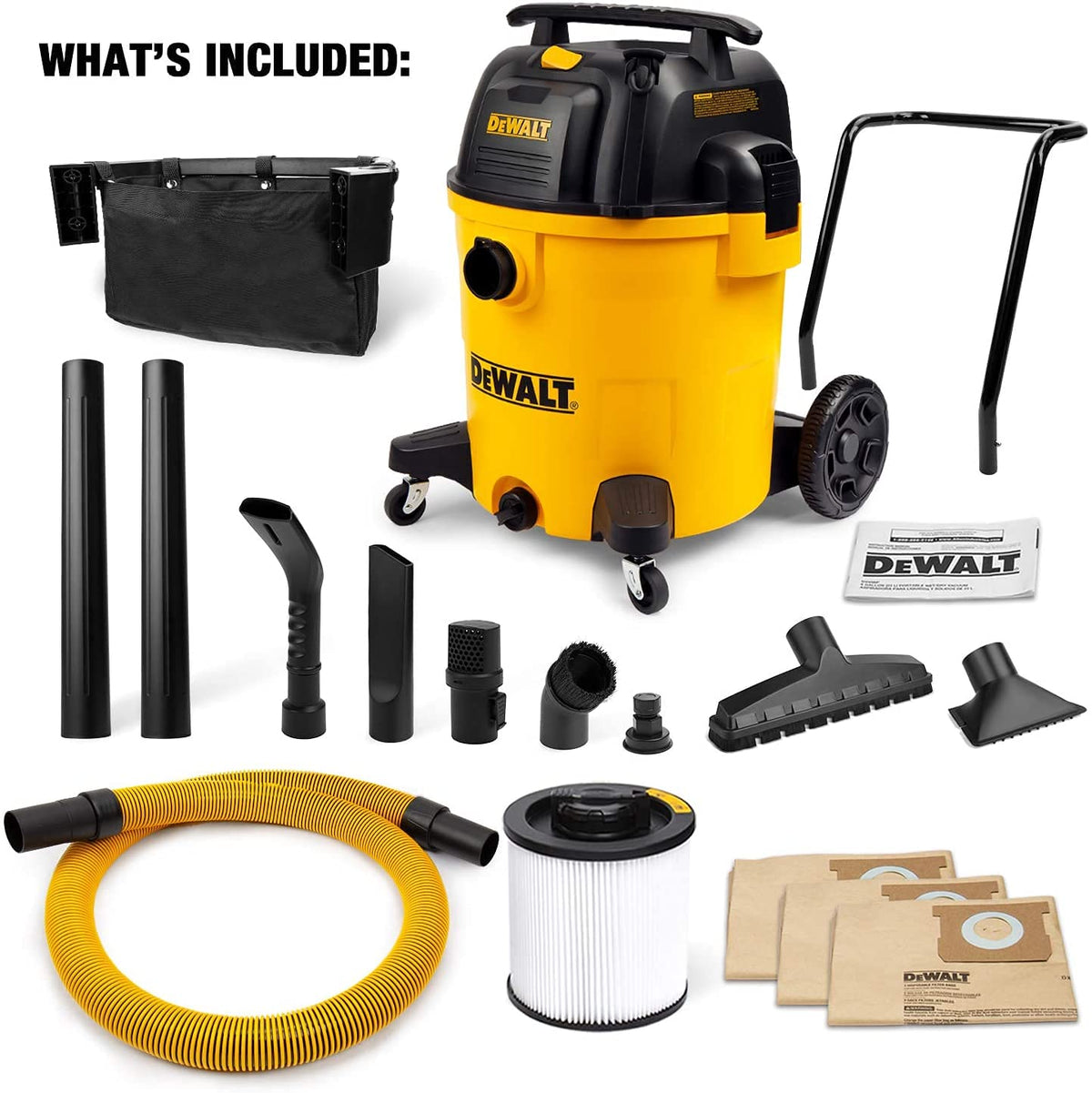 16 Gal Wet and Dry Shop Vacuum with Blower F22058