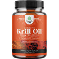 Krill Oil Softgels Omega 3 Supplement 240 Count D446841