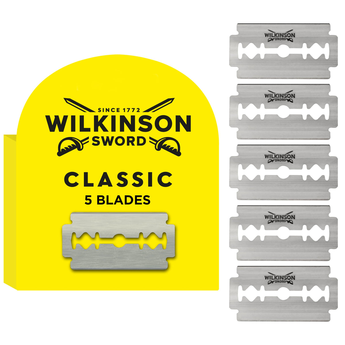 Double Edge Razor Blades 5 Per Pack S815561