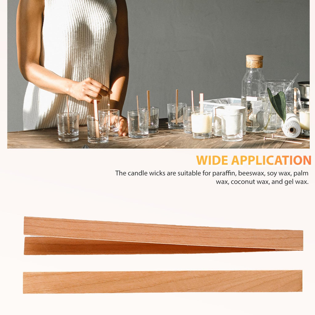 Cherry Wood Wicks 180 Candles per Pack F2255