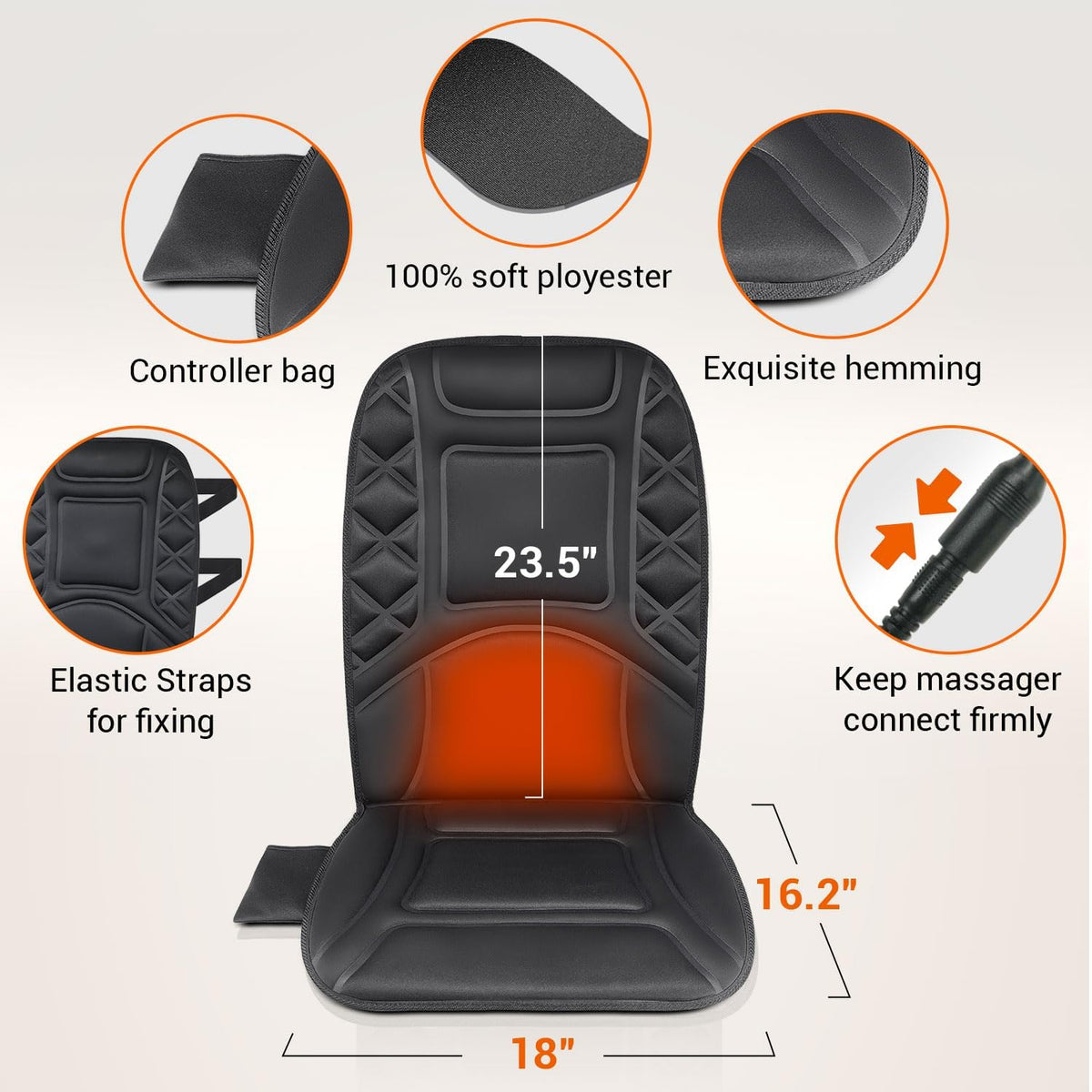 Back Massager with Heat E48104