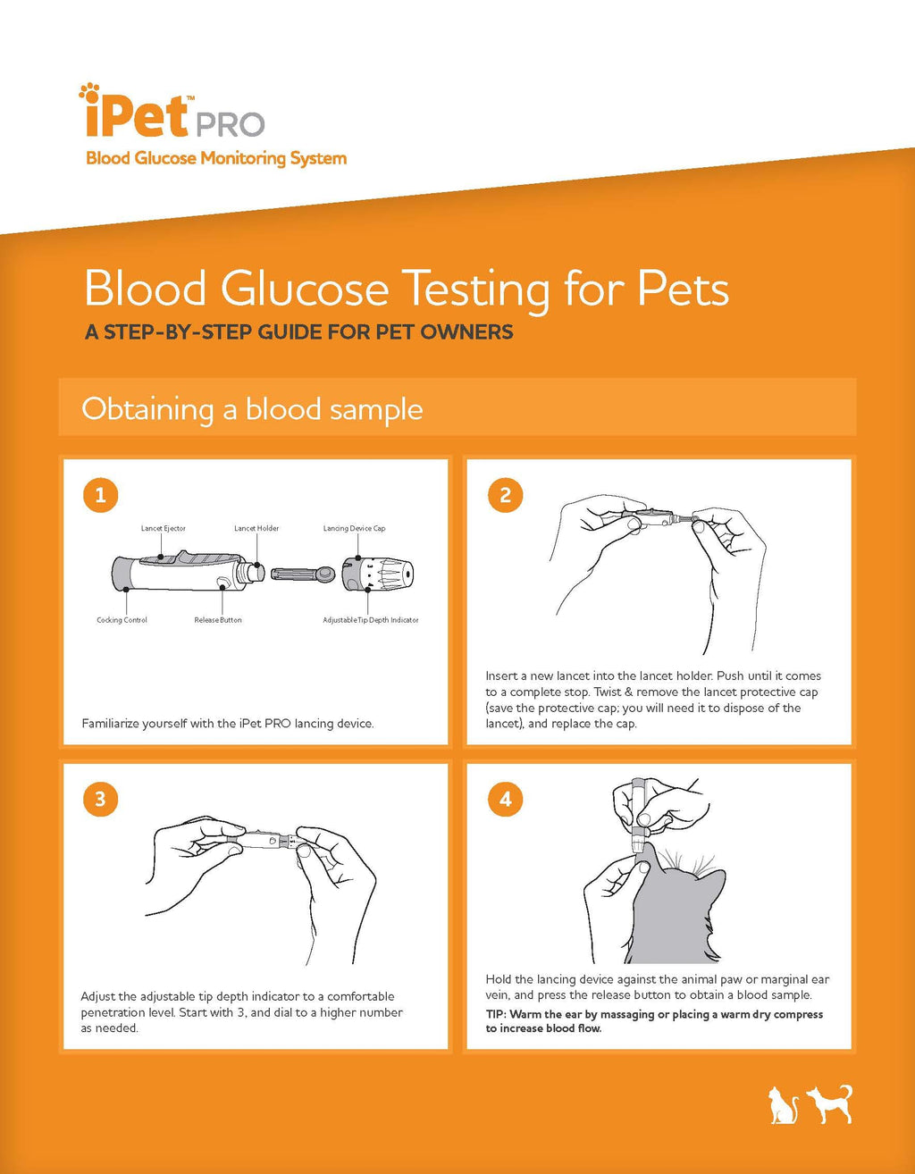 Blood Glucose Monitoring System for Dogs & Cats A573