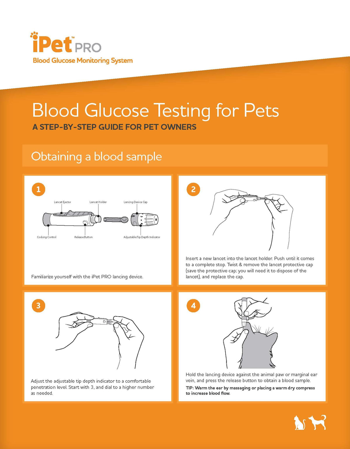 Blood Glucose Monitoring System for Dogs & Cats A573
