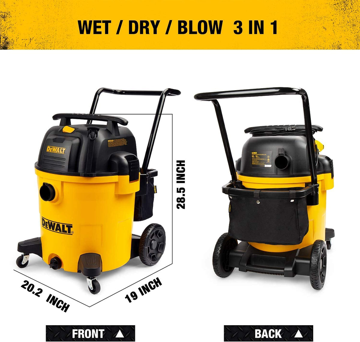 16 Gal Wet and Dry Shop Vacuum with Blower F22058