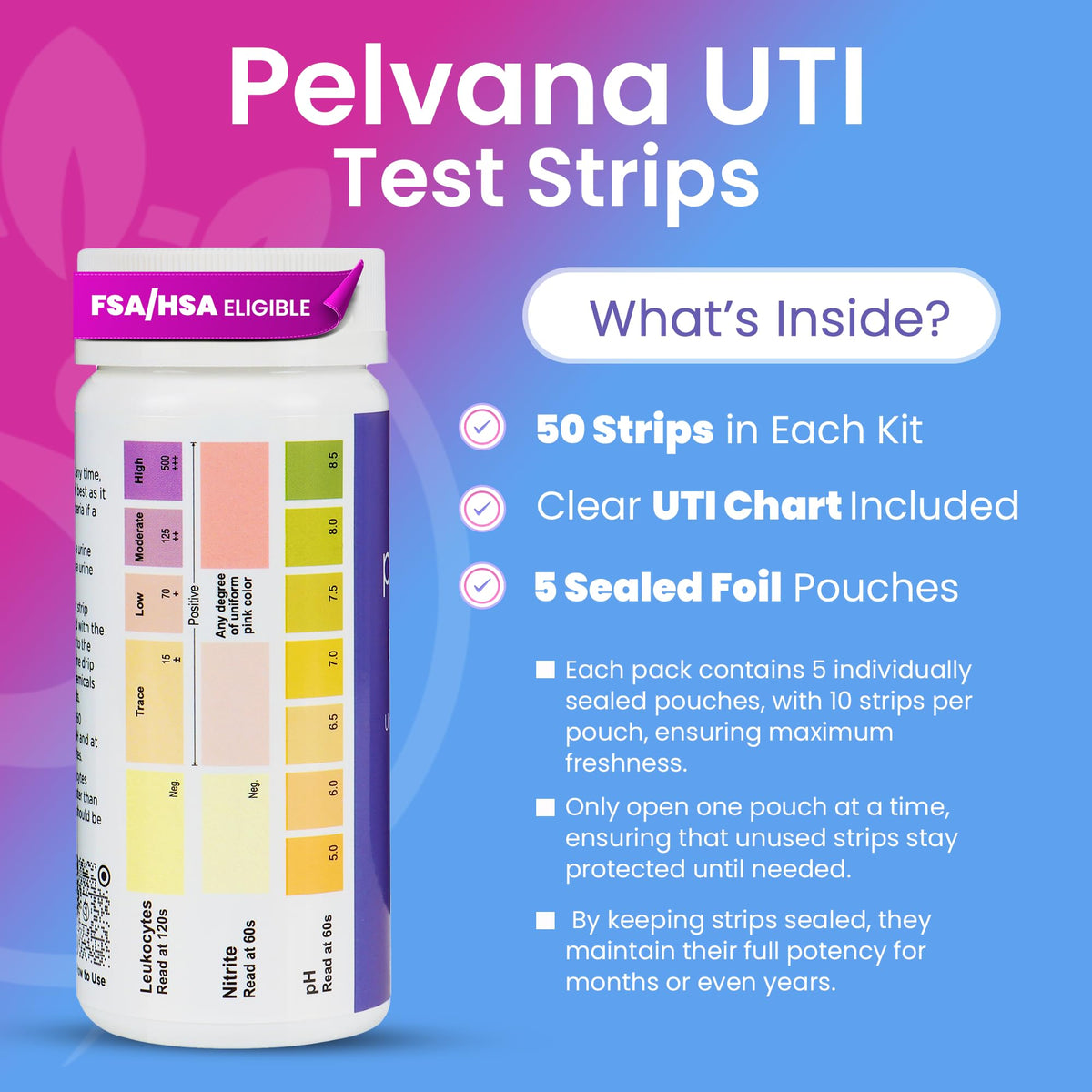 Vaginal pH UTI Tests Combo Kit L6697