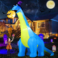 10 FT Animated Inflatable Dinosaur Pumpkin G77152