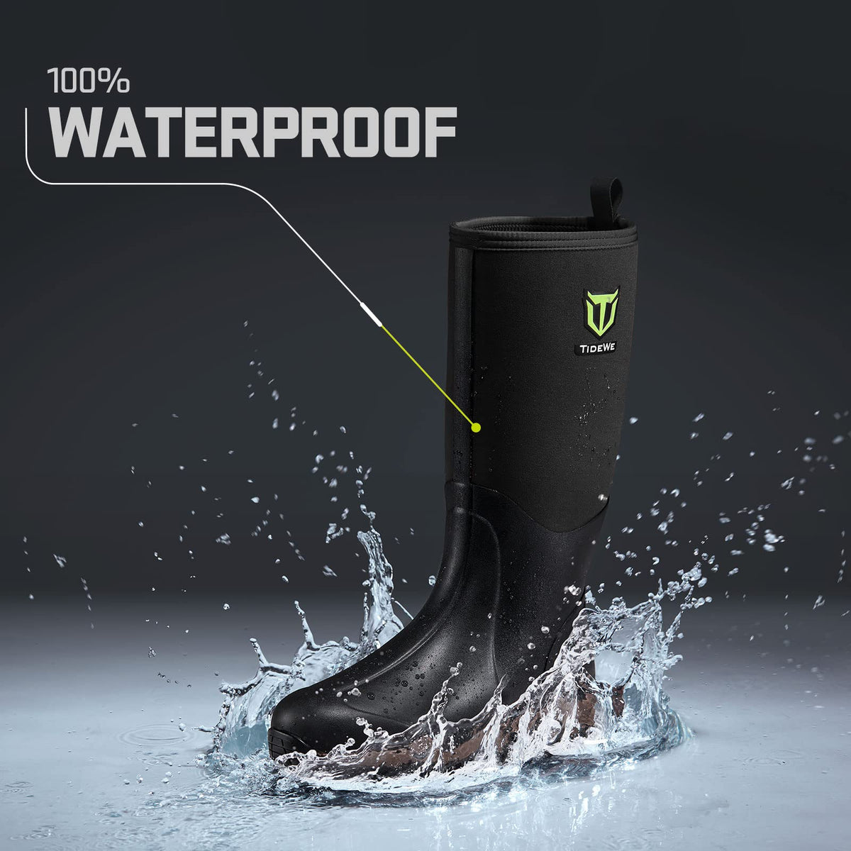 Rubber Neoprene Boots Z255