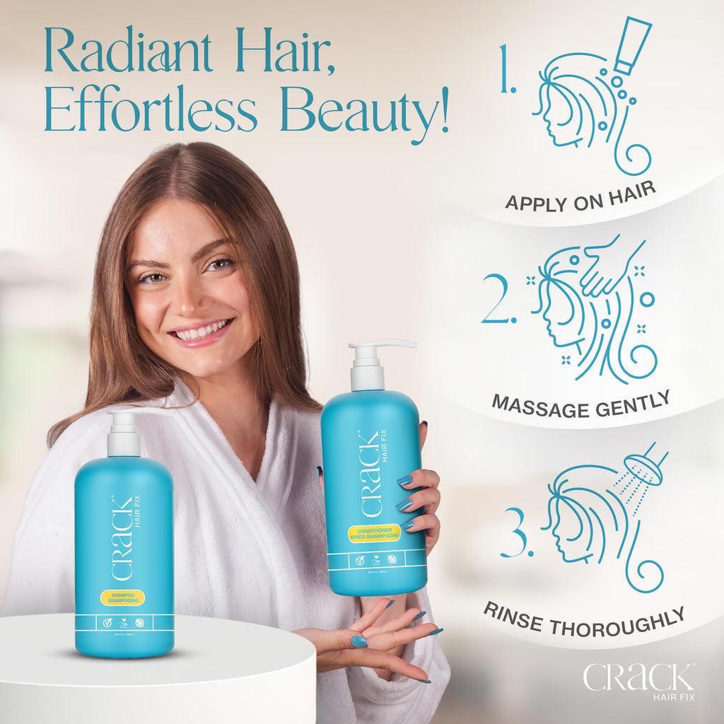 Shampoo and Conditioner Set, 33.8 oz Each T439