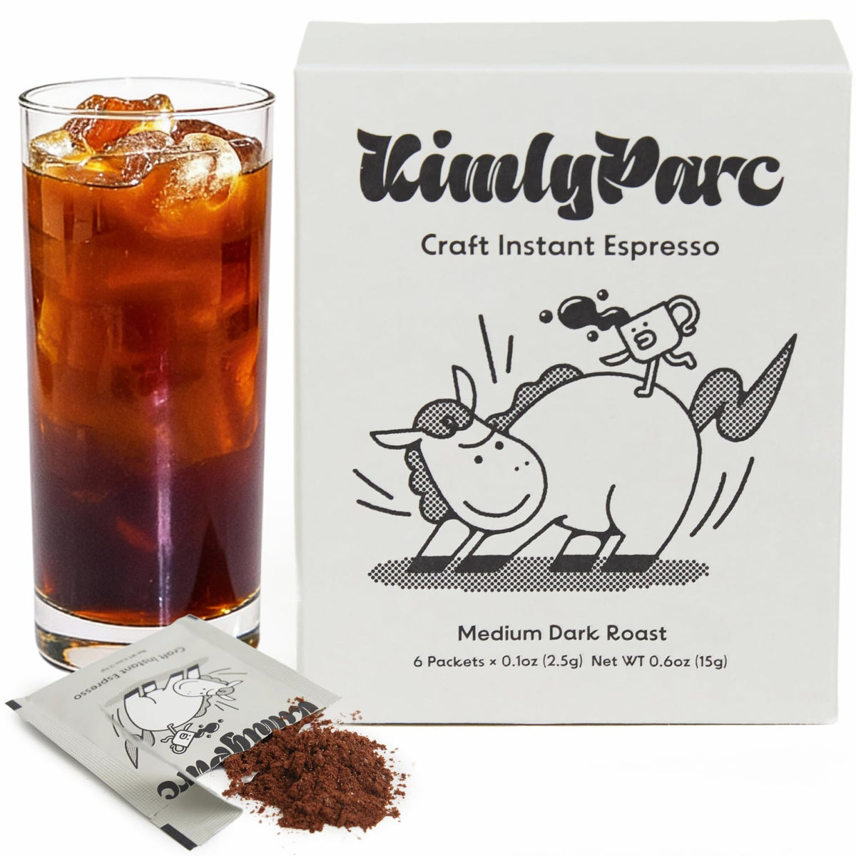 Instant Espresso 6 Packets x 0.1 oz Medium Dark Roast Sugar-Free Y39580