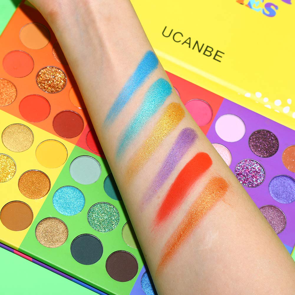 54 Colors Matte Shimmer Glitter Eyeshadow Palette L997