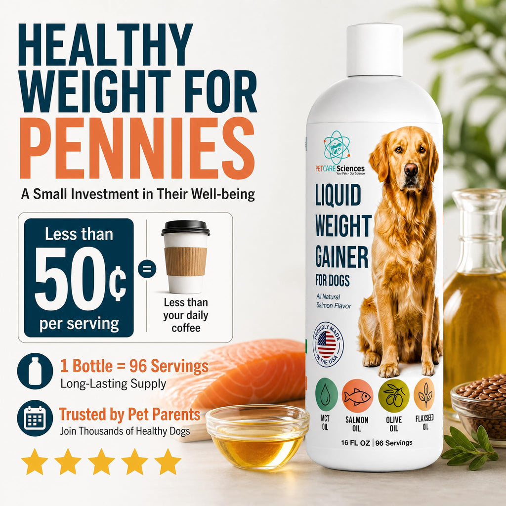 High Calorie Liquid Dog Food Topper with Salmon Oil 16 fl oz K148