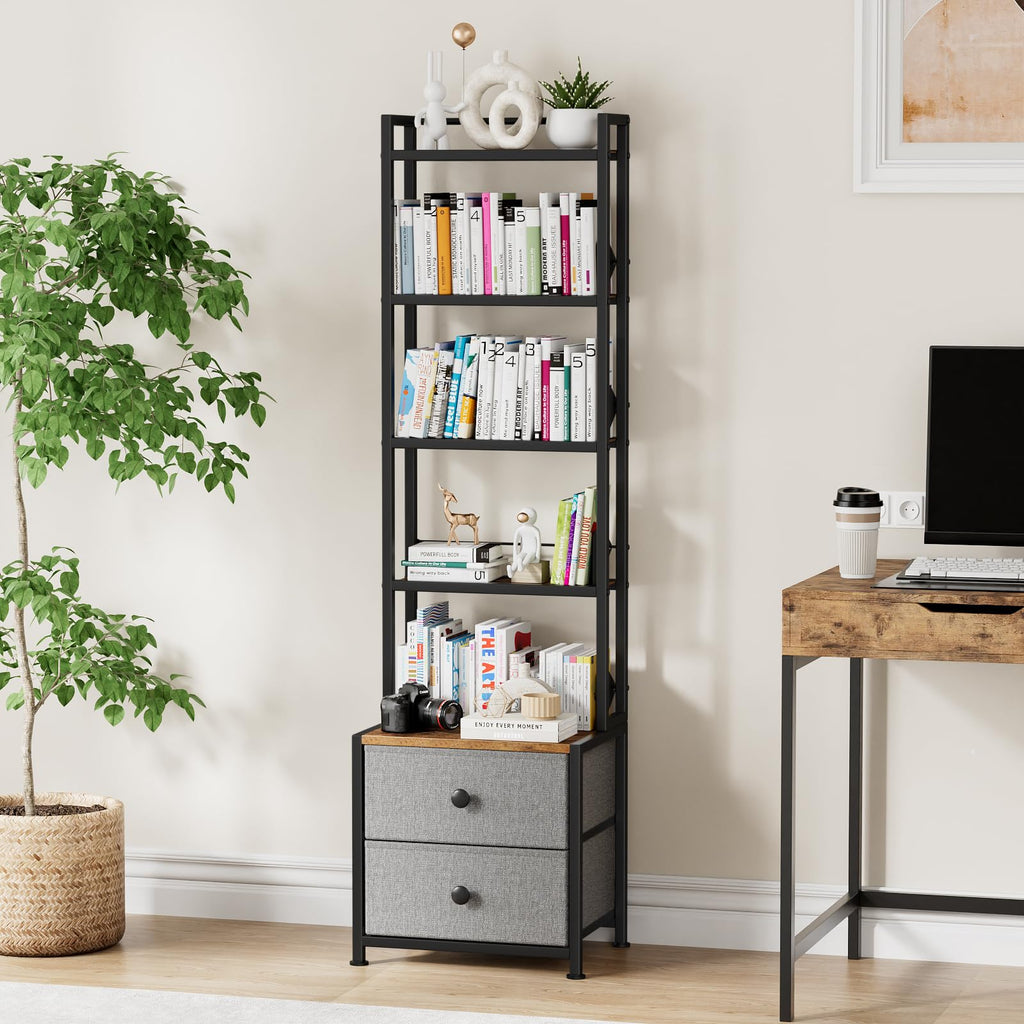 CD Storage Rack with Drawer E861