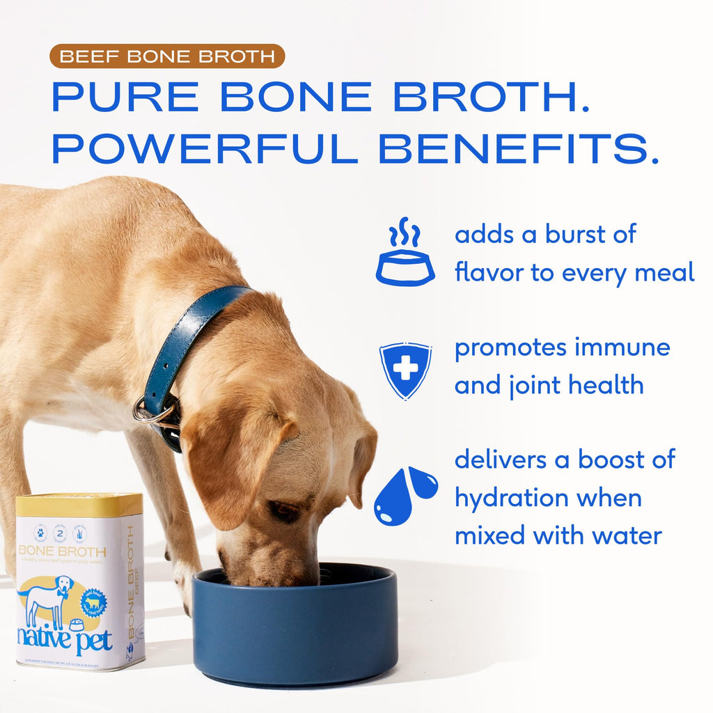 Beef Bone Broth Dog Food Topper W376