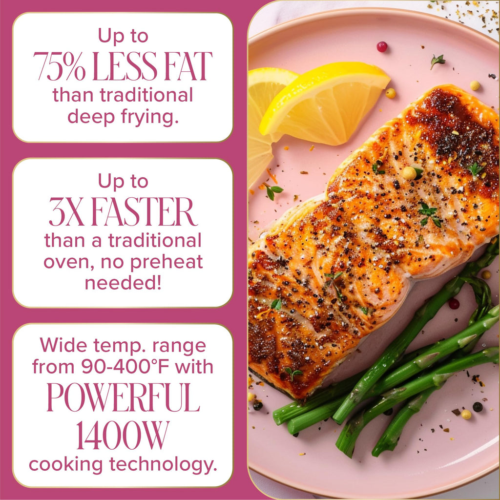 6-Quart Nonstick Air Fryer X567