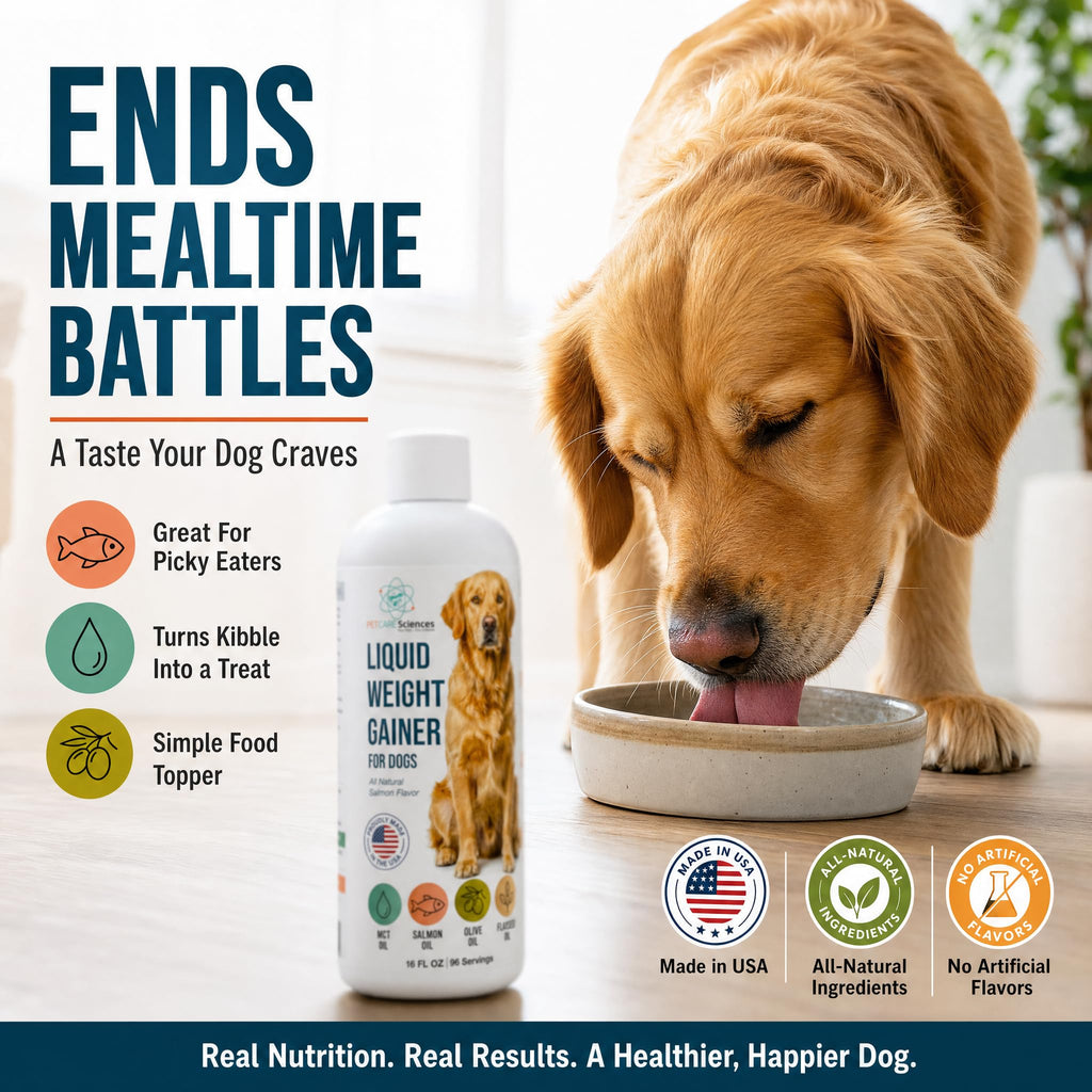 High Calorie Liquid Dog Food Topper with Salmon Oil 16 fl oz K148