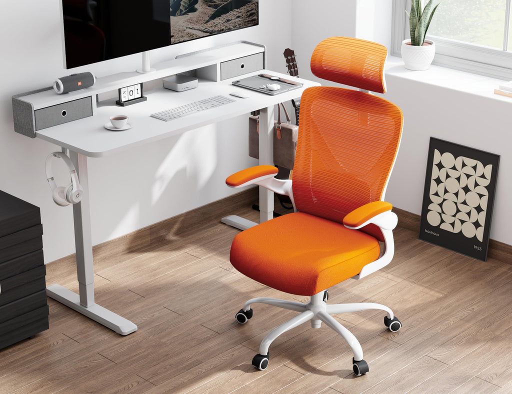 Ergonomic Mesh Office Chair with Headrest U511281