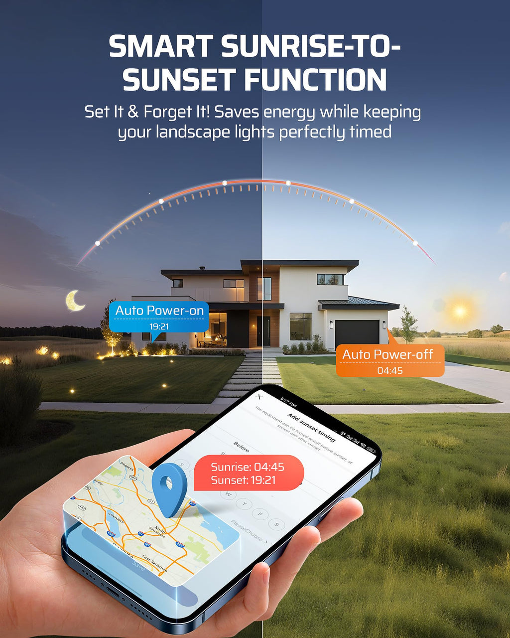 300W WiFi Low Voltage Landscape Transformer N7700