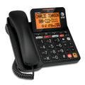 Black Corded Phone with Digital Answering System C247519