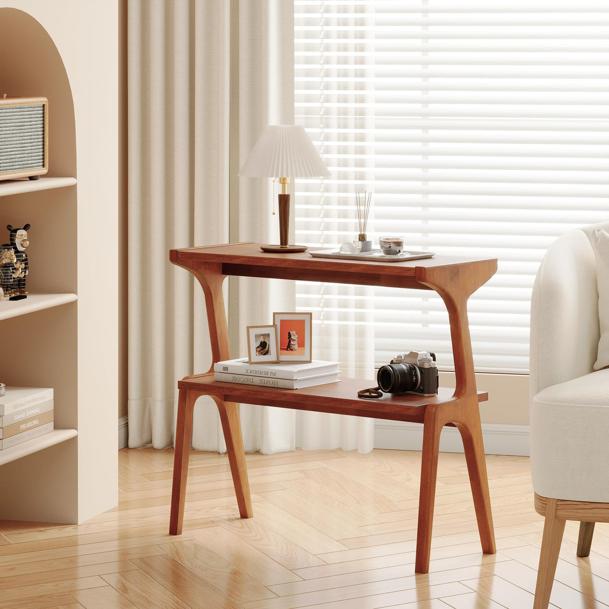 Solid Wood End Table G665
