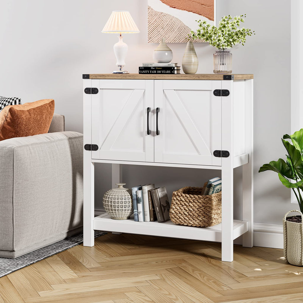 White Console Table C56236