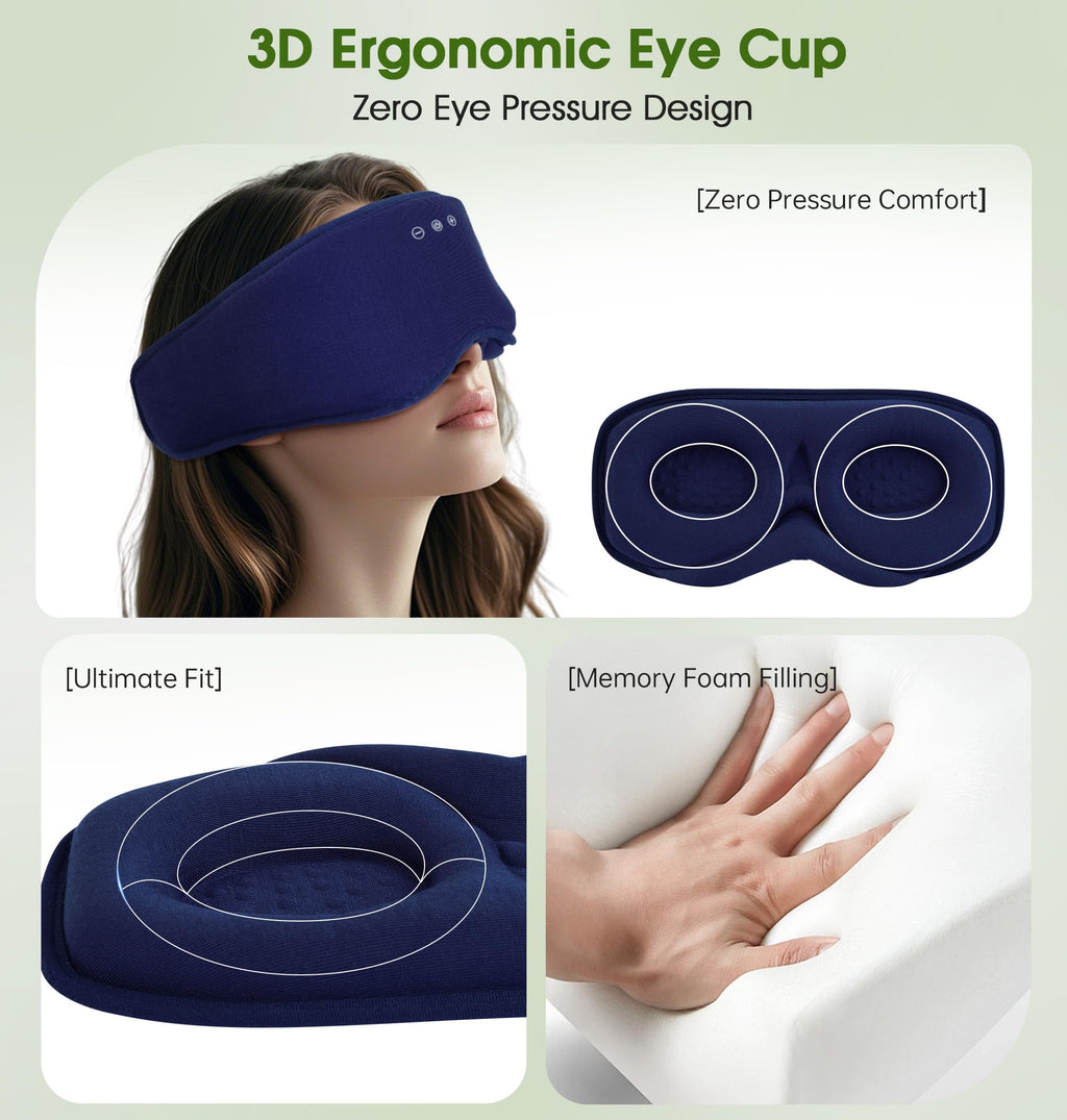 Bamboo Cotton Bluetooth Sleep Mask G699