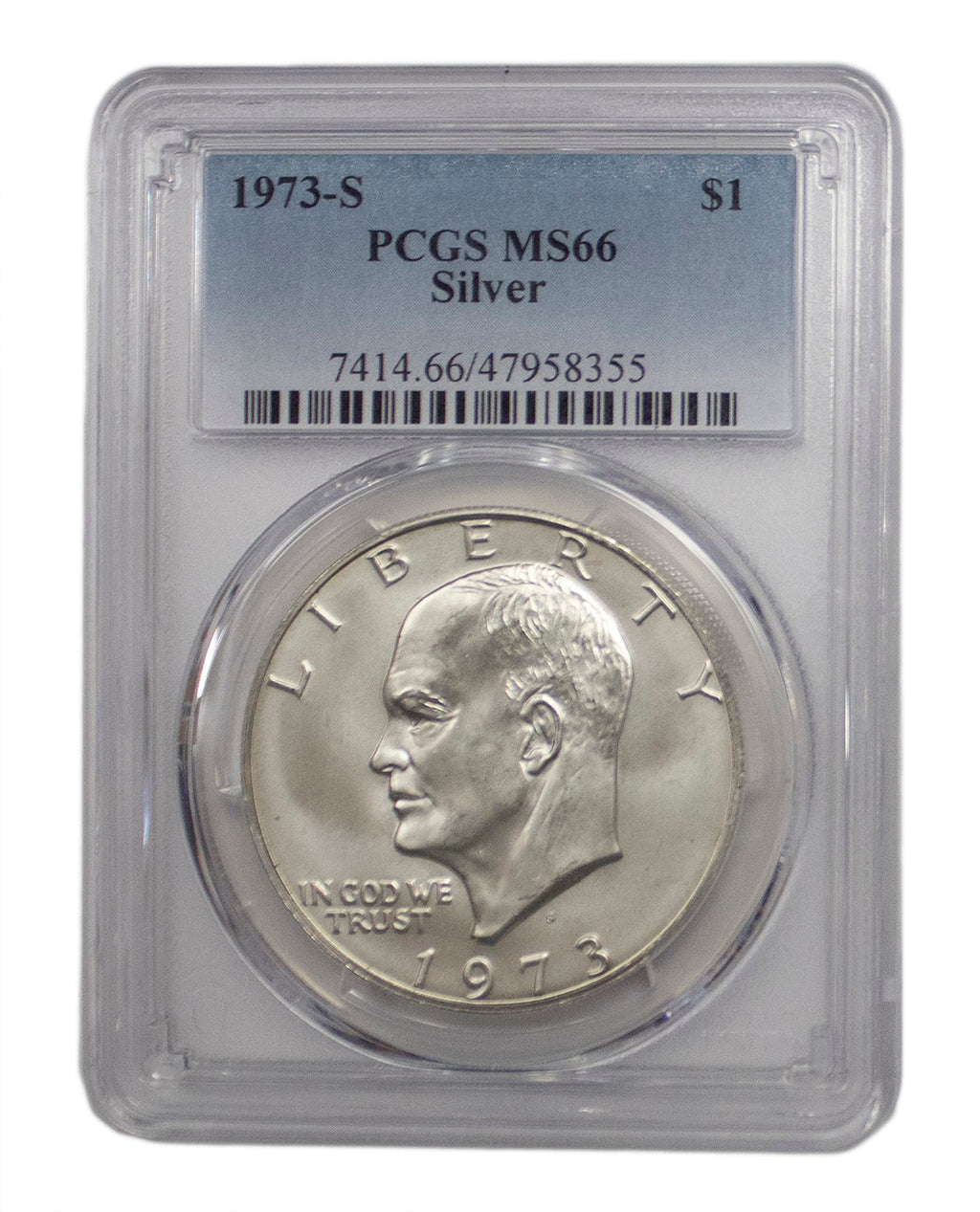 Silver Eisenhower Dollar R194