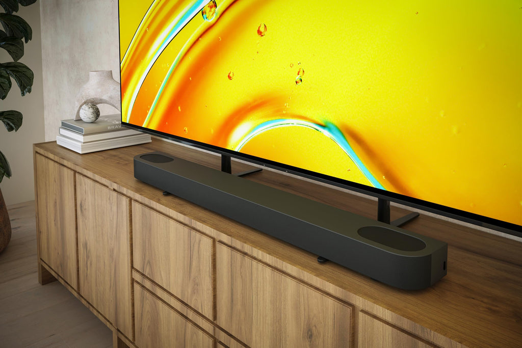 55-Inch 4K Mini LED Smart TV & 3.1.2ch Soundbar with Wireless Subwoofer Bundle A1693