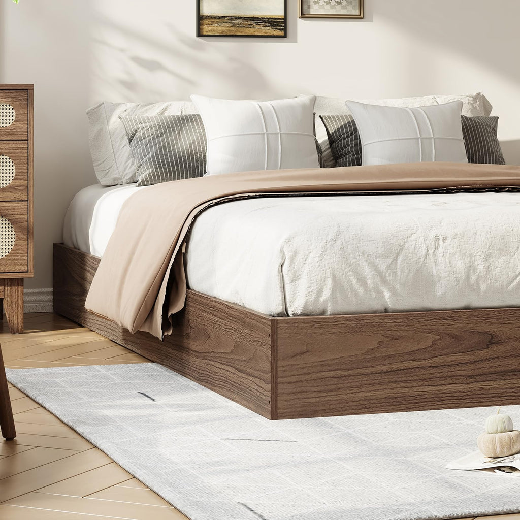 Wood Platform Bed Frame California King Y842