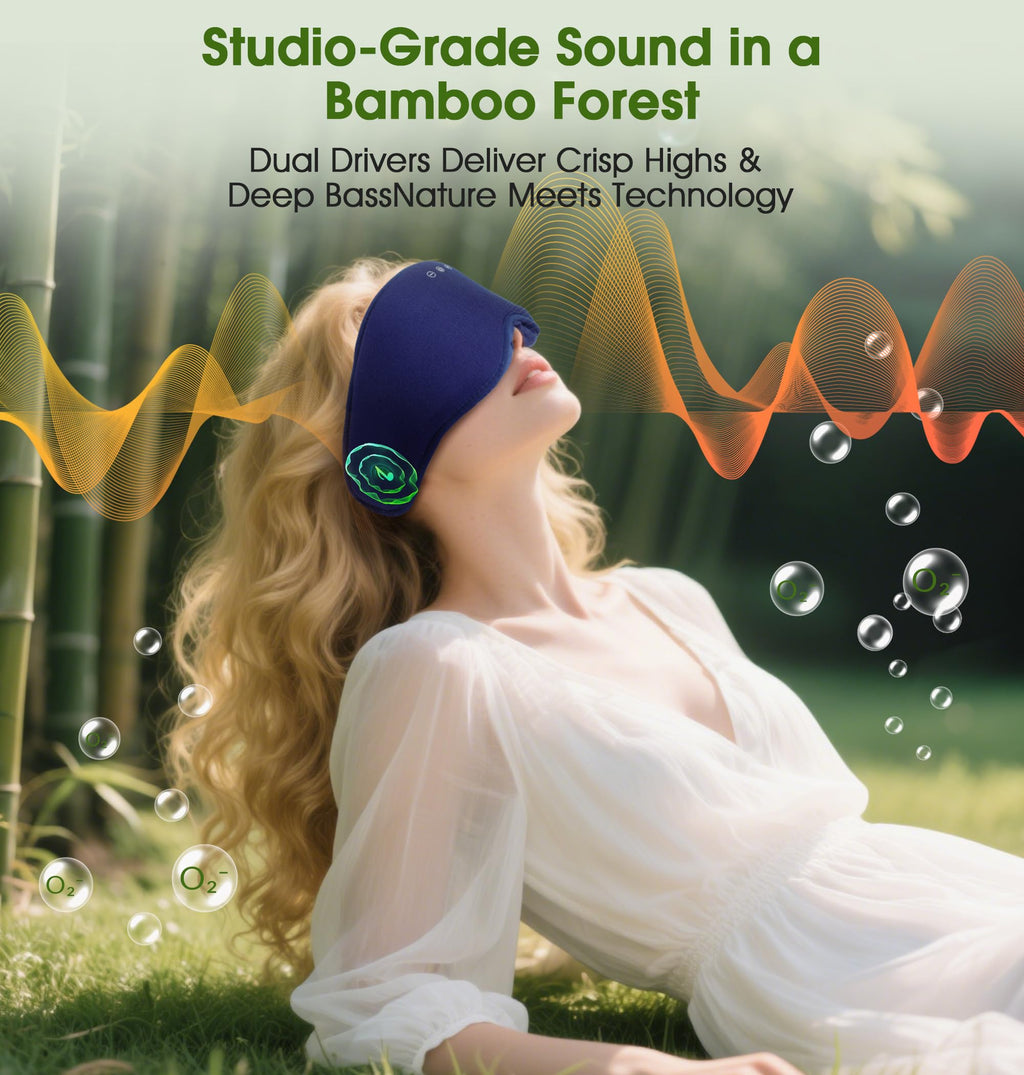 Bamboo Cotton Bluetooth Sleep Mask G699