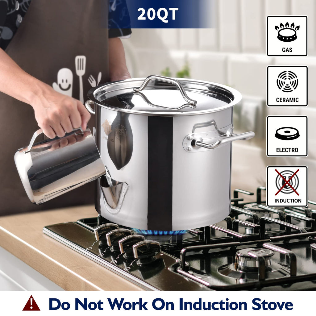 20QT Stainless Steel Tamale Steamer Pot G282669