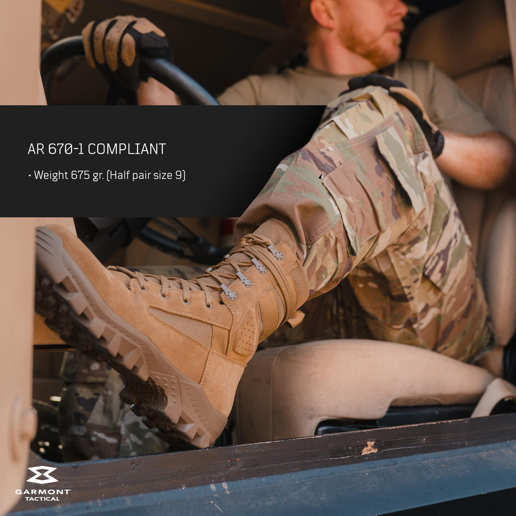 Suede Combat Boots V714853