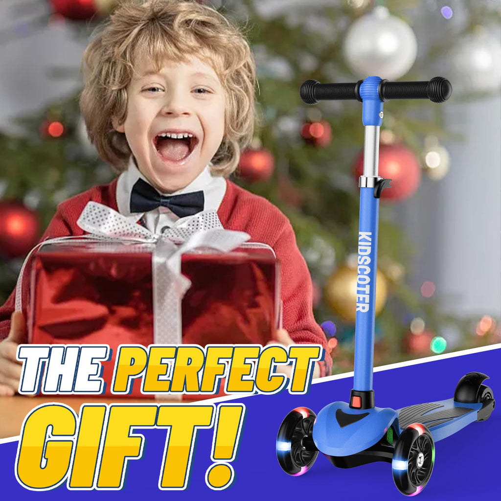 Multicolor 3 Wheel Kids Scooter with LED Light-Up Wheels M830072