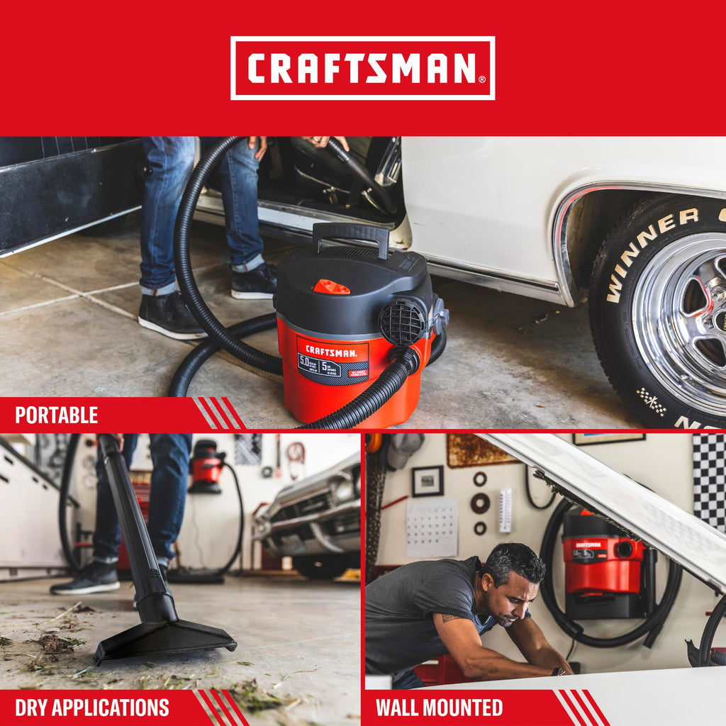 5 Gallon Wet Dry Shop Vacuum I809075
