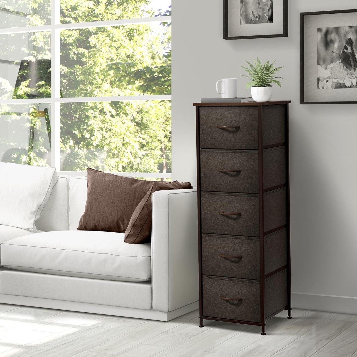 5 Drawer Nightstand A6739