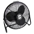 20-Inch High Velocity Pivoting Floor Fan, Black D487328