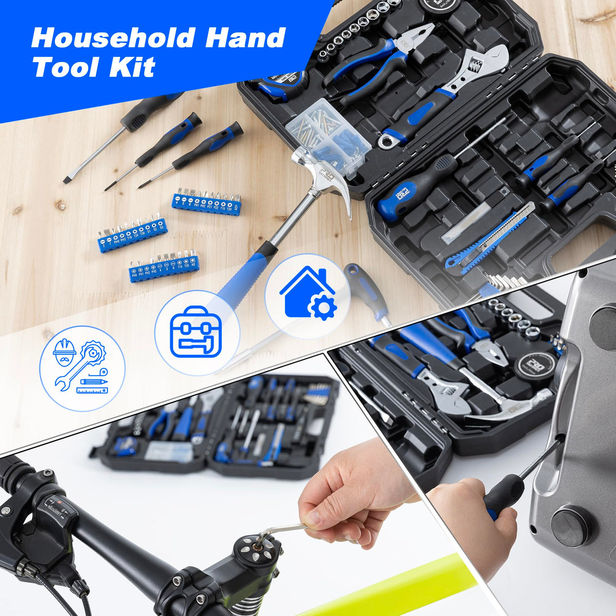 179-Piece Home Tool Kit Z1246